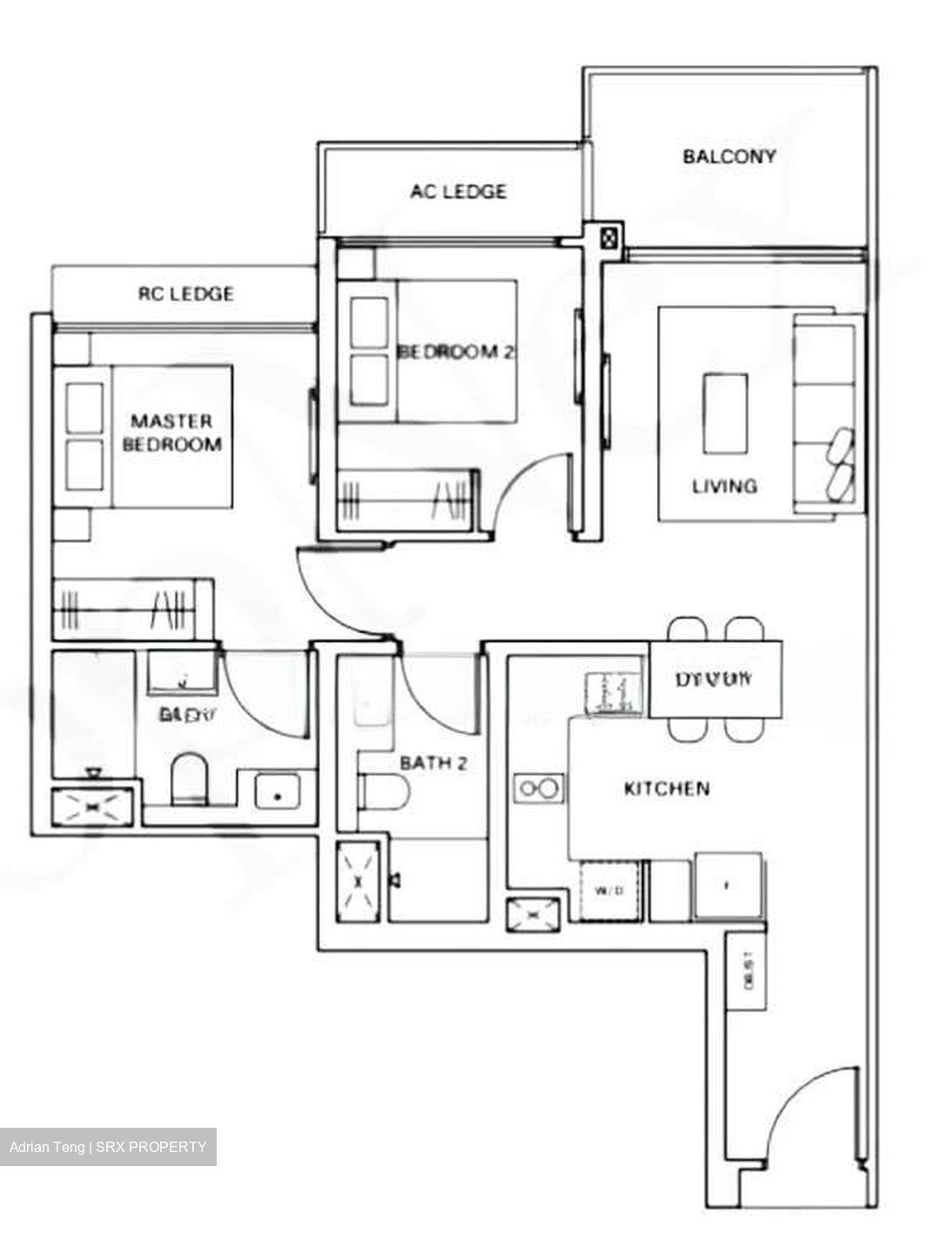 Clavon (D5), Apartment #589890151